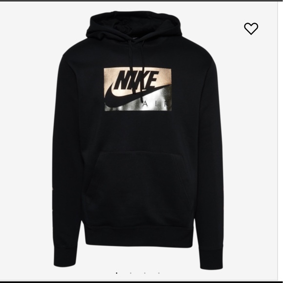 nike air metallic hoodie